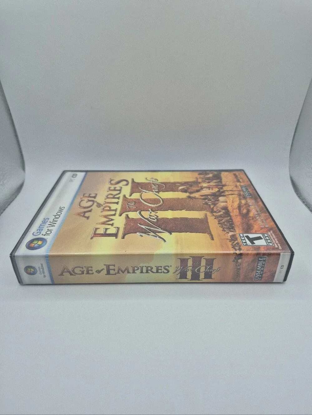 Age of Empires III The War Chiefs (Box, Key, Manual, Quick Reference) No Discs